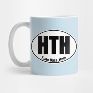 Hoth Travel Sticker Mug